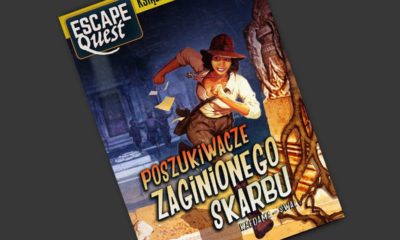 Zdjęcie okładkowe wpisu: Escape Quest – Poszukiwacze zaginionego skarbu – recenzja książkogry w klimacie Escape Roomów