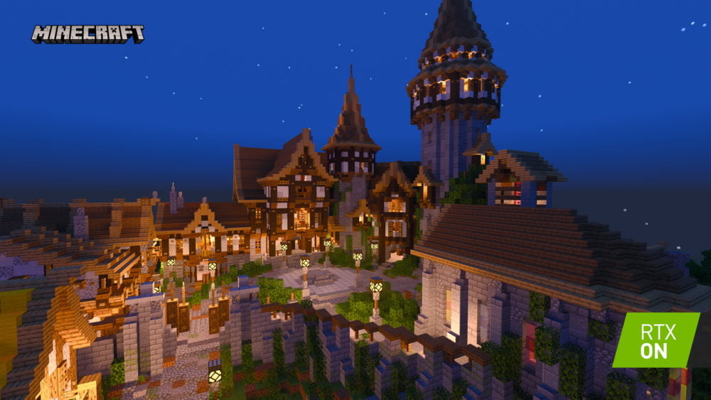 Zdjęcie okładkowe wpisu: NVIDIA udostępnia pięć nowych światów dla gry Minecraft z efektami RTX