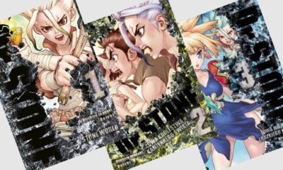 Zdjęcie okładkowe wpisu: Dr. Stone tomy 1-3 – recenzja mangi