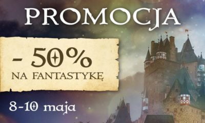 Zdjęcie okładkowe wpisu: Wielka promocja na fantastykę Rebisu do jutra!