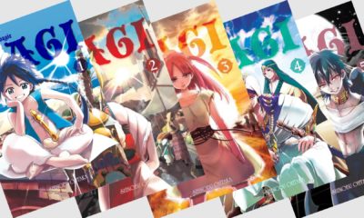 Zdjęcie okładkowe wpisu: Magi: Labyrinth of Magic tomy 1-5 – recenzja mangi