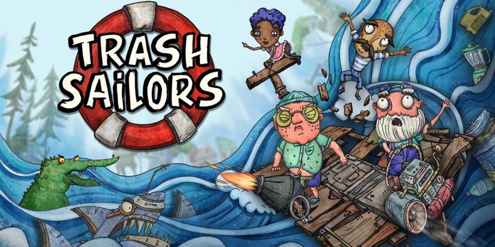 Zdjęcie okładkowe wpisu: Żagle na maszt! Premiera kooperacyjnej gry Trash Sailors jeszcze w tym roku!