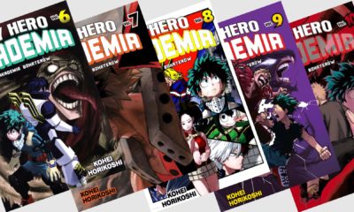 Zdjęcie okładkowe wpisu: My Hero Academia tomy 6-10 – recenzja mangi