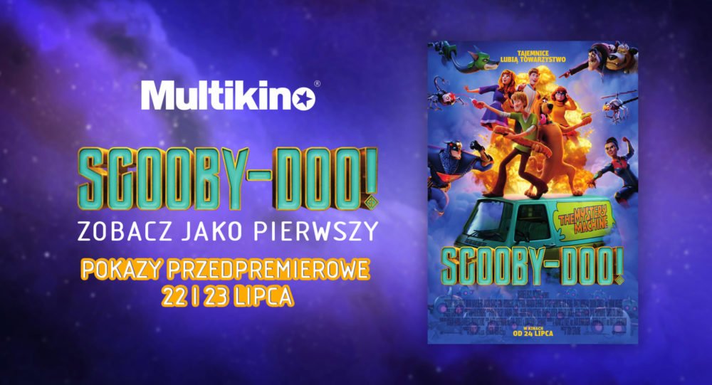 Zdjęcie okładkowe wpisu: Scooby Doo! przedpremierowo w Multikinie!
