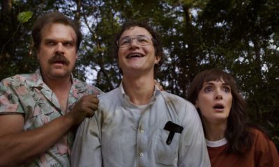 Zdjęcie okładkowe wpisu: Śniegu już nigdy nie będzie – gwiazda Stranger Things na zdjęciach z planu filmu Małgorzaty Szumowskiej