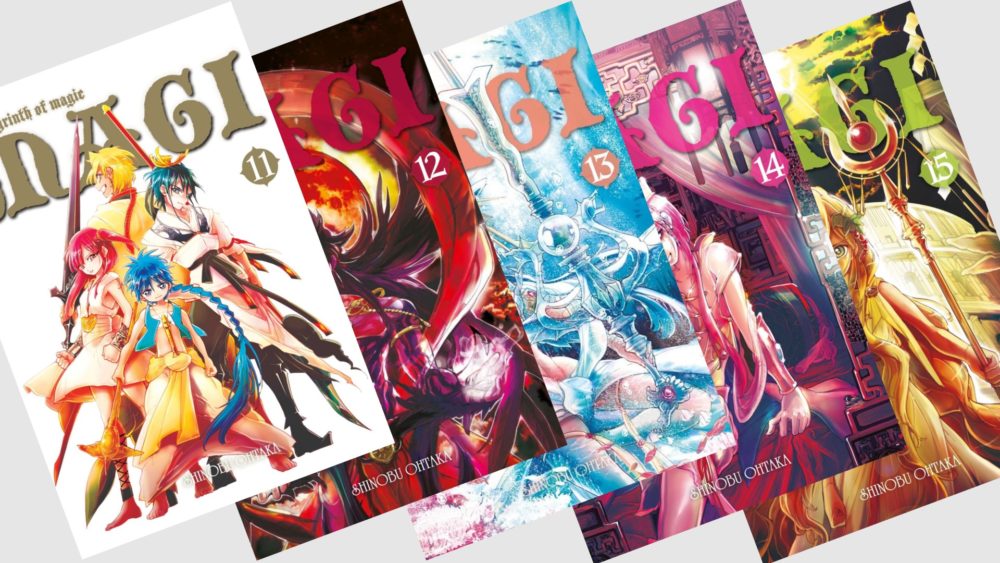 Zdjęcie okładkowe wpisu: Magi: Labyrinth of Magic tomy 11-15 – recenzja mangi