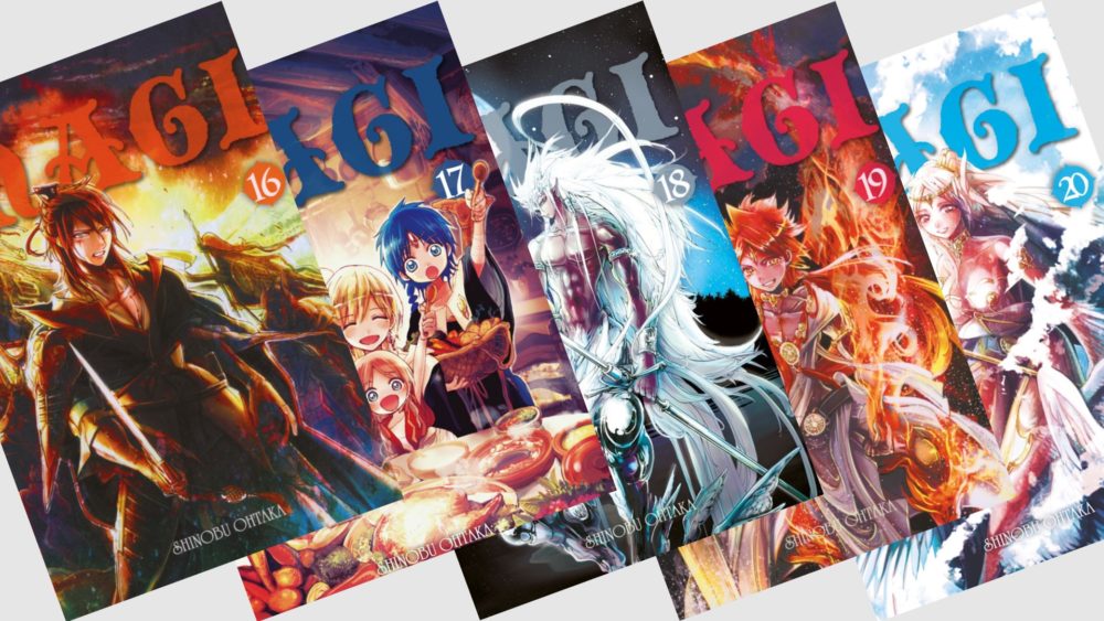 Zdjęcie okładkowe wpisu: Magi: Labyrinth of Magic tomy 16-20 – recenzja mangi