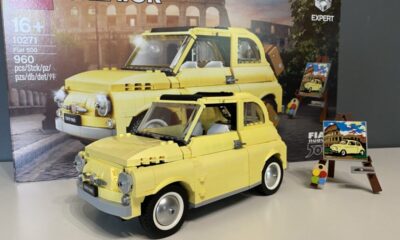 Zdjęcie okładkowe wpisu: Składamy zestaw LEGO® Creator Expert Fiat 500 i wspominamy jego rolę w kinematografii!
