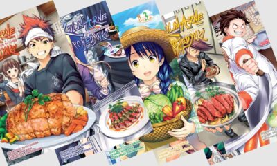 Zdjęcie okładkowe wpisu: Kulinarne pojedynki tomy 1-5 – recenzja mangi