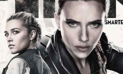 Zdjęcie okładkowe wpisu: Czarna Wdowa – bohaterowie filmu Marvela na okładce magazynu