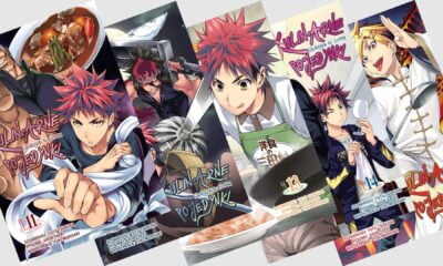 Zdjęcie okładkowe wpisu: Kulinarne pojedynki tomy 11-15 – recenzja mangi