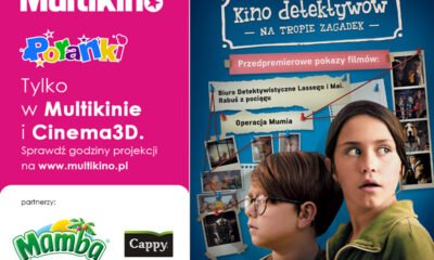 Zdjęcie okładkowe wpisu: Kino Detektywów z przedpremierą Biura Detektywistycznego podczas Poranków w Multikinie