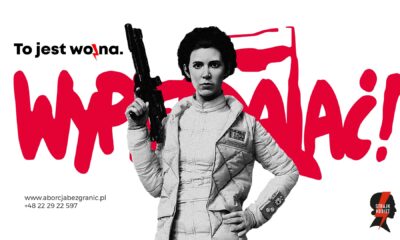 Zdjęcie okładkowe wpisu: Księżniczka Leia i Furiosa dołączają do Strajku Kobiet na plakatach Jarka Kubickiego!