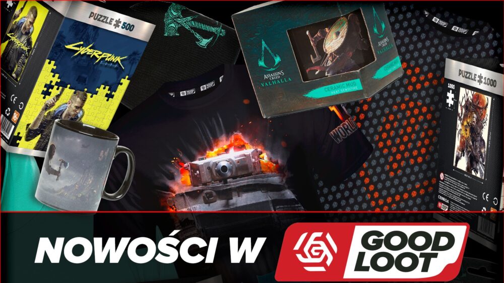 Zdjęcie okładkowe wpisu: Nowe puzzle Cyberpunk 2077 oraz produkty na licencji Assassin’s Creed Valhalla w ofercie Good Loot!