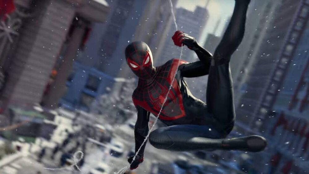 Zdjęcie okładkowe wpisu: Spider-Man: Miles Morales – tak wygląda eksploracja miasta w kostiumie z animacji Spider-Verse