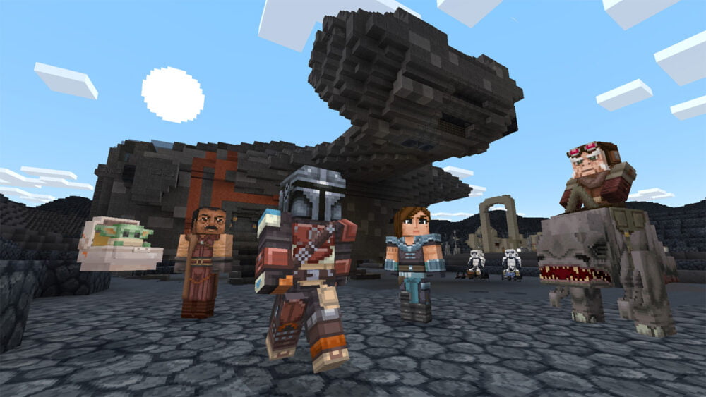 Zdjęcie okładkowe wpisu: The Mandalorian w nowym dodatku do gry Minecraft