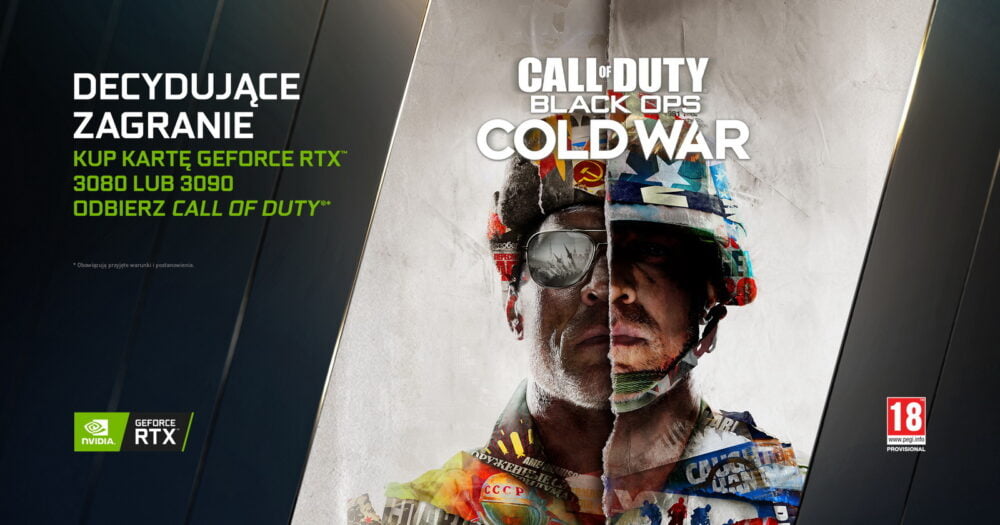 Zdjęcie okładkowe wpisu: Call of Duty: Black Ops – Cold War w promocji z kartami graficznymi GeForce RTX 3080 oraz 3090