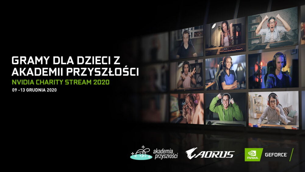 Zdjęcie okładkowe wpisu: NVIDIA, AORUS oraz znakomici polscy influencerzy łączą siły, by pomóc dzieciom z Akademii Przyszłości