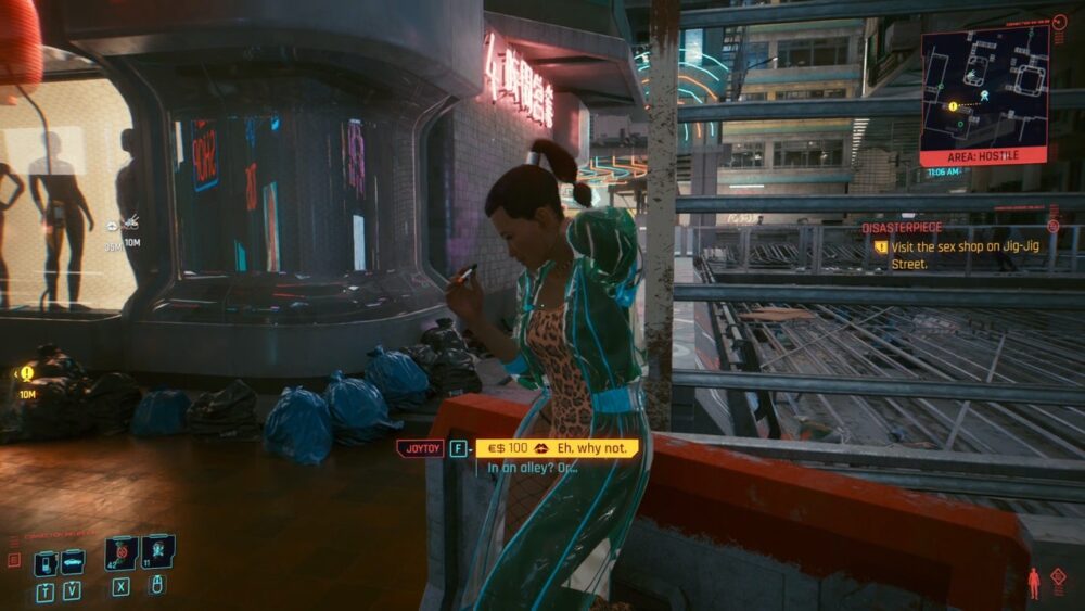 Zdjęcie okładkowe wpisu: Cyberpunk 2077 – sceny seksu z gry już są przenoszone na Pornhub
