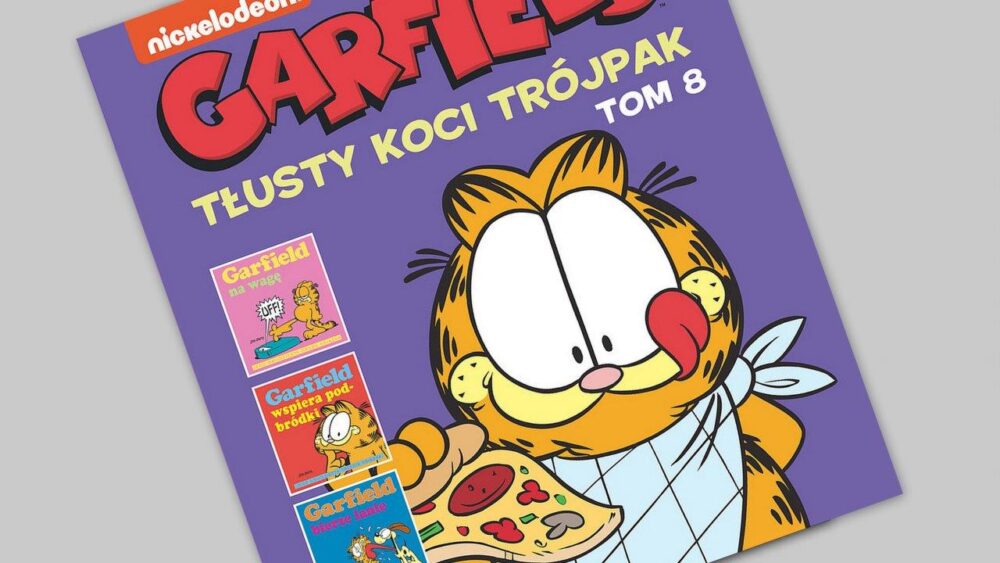 Zdjęcie okładkowe wpisu: Garfield – Tłusty koci trójpak tom 8 – recenzja komiksu