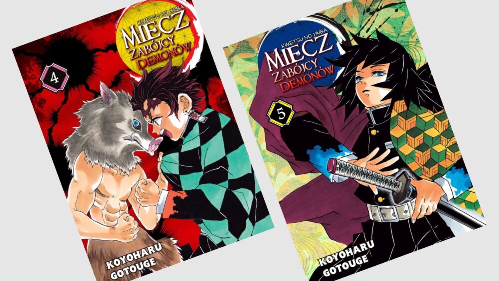 Zdjęcie okładkowe wpisu: Miecz zabójcy demonów – Kimetsu no Yaiba tomy 4-5 – recenzja mangi
