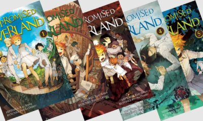 Zdjęcie okładkowe wpisu: The Promised Neverland tomy 1-5 – recenzja mangi