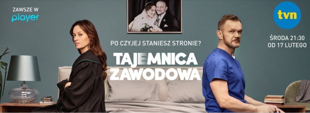Zdjęcie okładkowe wpisu: Tajemnica Zawodowa – Nowy serial od dziś w TVN!