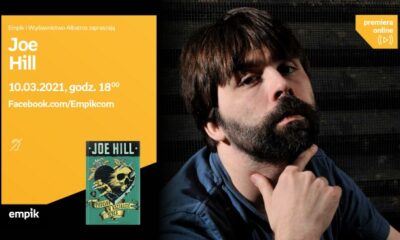 Zdjęcie okładkowe wpisu: Joe Hill i spotkanie autorskie online – premiera wznowienia „Pudełka w kształcie serca”
