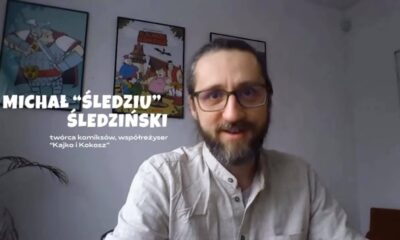 Zdjęcie okładkowe wpisu: Michał Śledziński pokazuje, jak narysować Kajka i Kokosza!
