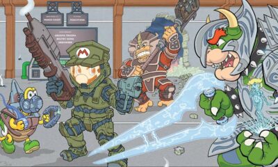 Zdjęcie okładkowe wpisu: Halo udostępnia obrazek związany z Mario! Zapowiada się crossover?