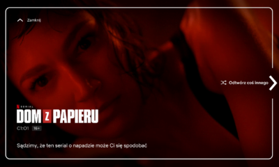 Zdjęcie okładkowe wpisu: Netflix wprowadza nową funkcje! Sam wybierze za Ciebie co obejrzeć!