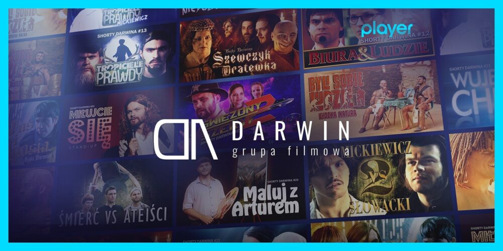 Zdjęcie okładkowe wpisu: Grupa Filmowa Darwin i Player łączą siły!