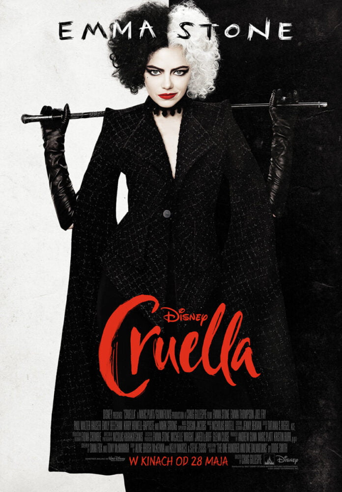 Cruella – recenzja filmu Disneya! Dwie Emmy i trzy dalmatyńczyki