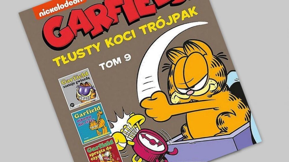 Zdjęcie okładkowe wpisu: Garfield – Tłusty koci trójpak tom 9 – recenzja komiksu