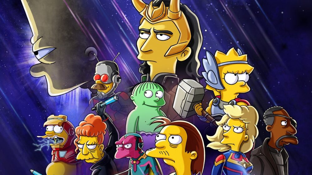 Zdjęcie okładkowe wpisu: Simpsons: The Good, the Bart, and the Loki – zapowiedziano odcinek inspirowany MCU!