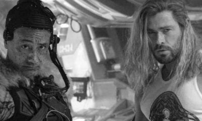 Zdjęcie okładkowe wpisu: Thor: Love and Thunder – Chris Hemsworth i Taika Waititi na nowych zdjęciach z planu!