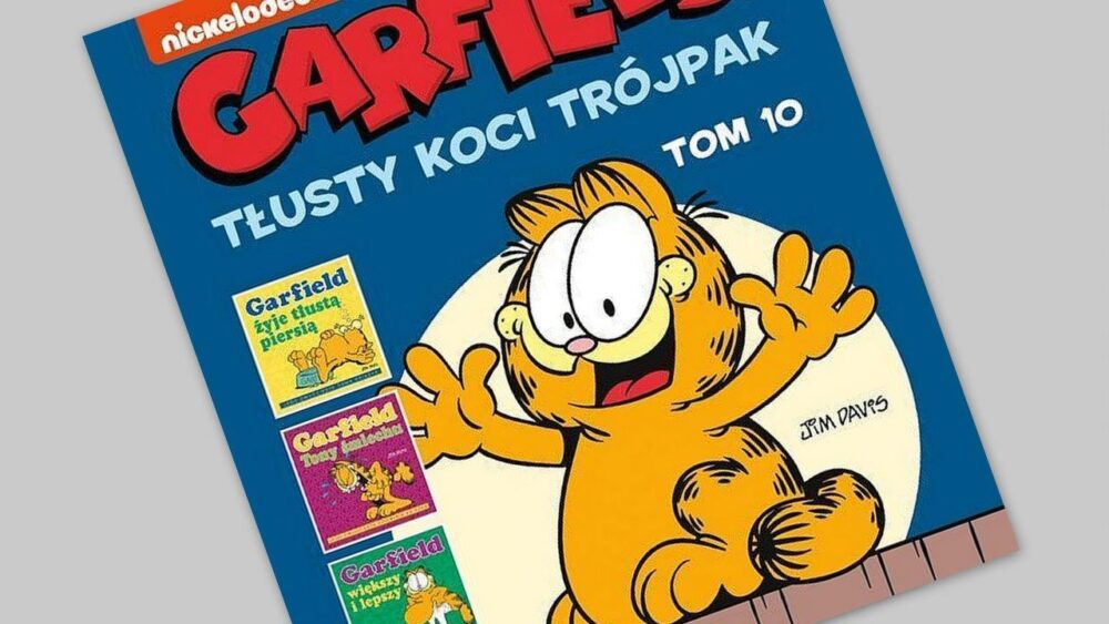 Zdjęcie okładkowe wpisu: Garfield – Tłusty koci trójpak tom 10 – recenzja komiksu