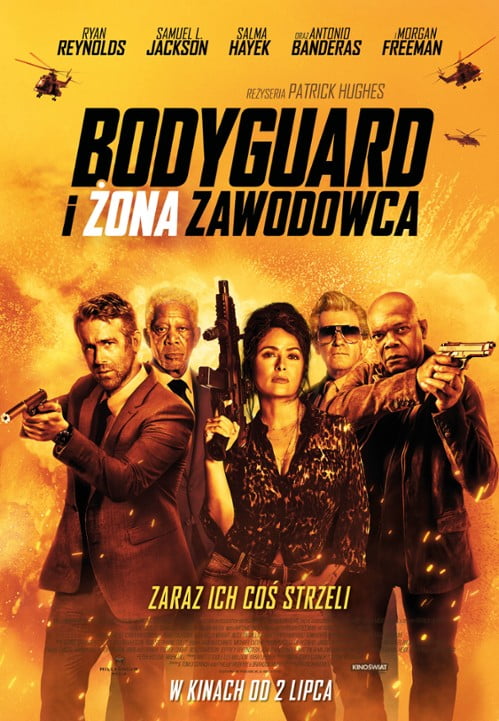 Bodyguard i żona zawodowca – recenzja filmu. Polski kabaret z zagraniczną obsadą