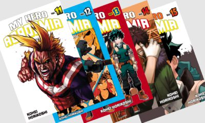 Zdjęcie okładkowe wpisu: My Hero Academia tomy 11-15 – recenzja mangi