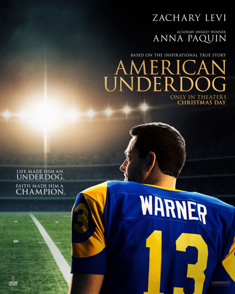 Zdjęcie okładkowe wpisu: American Underdog – Zachary Levi w nowym filmie!