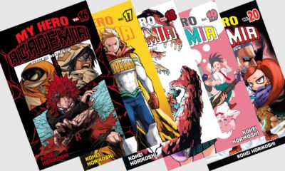 Zdjęcie okładkowe wpisu: My Hero Academia tomy 16-20 – recenzja mangi