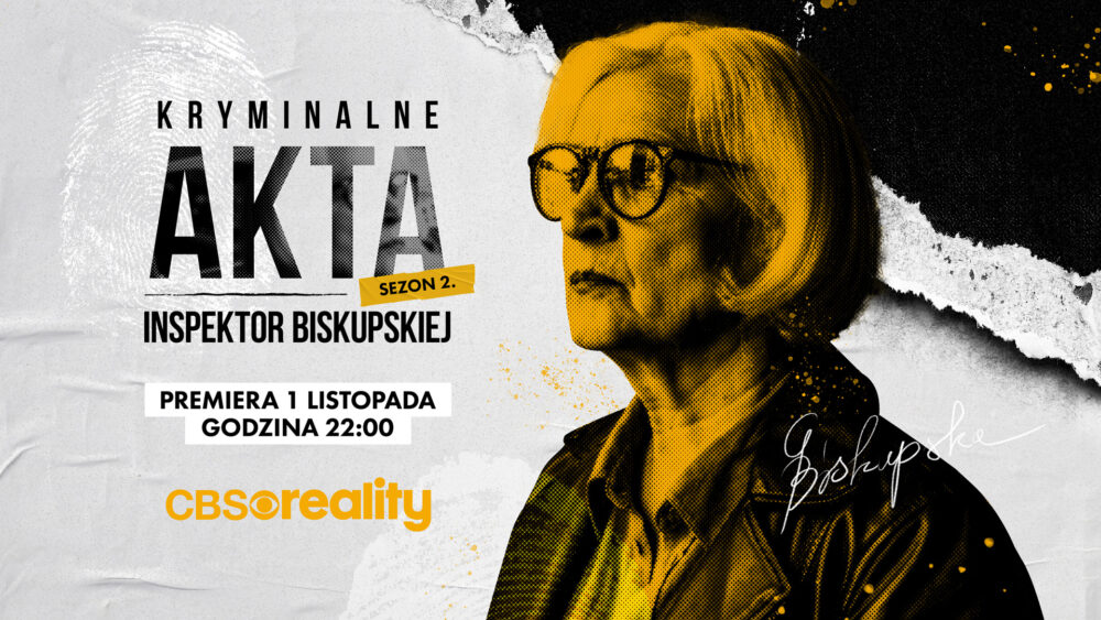 Zdjęcie okładkowe wpisu: Kryminalne akta inspektor Biskupskiej – premiera 2. sezonu już w listopadzie