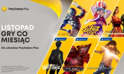 Zdjęcie okładkowe wpisu: 6 gier w listopadowej ofercie PlayStation Plus!