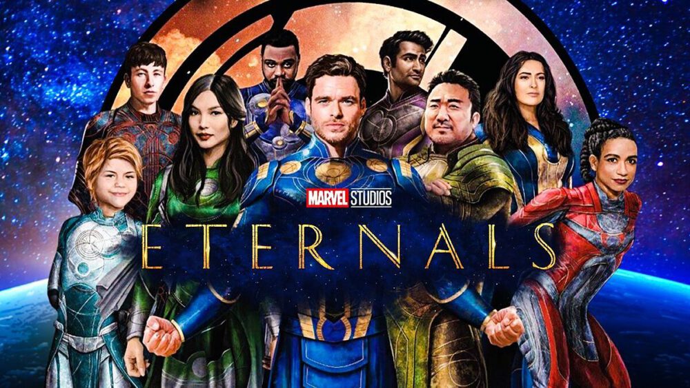 Zdjęcie okładkowe wpisu: Eternals – recenzja filmu! Zhao Cinematic Universe