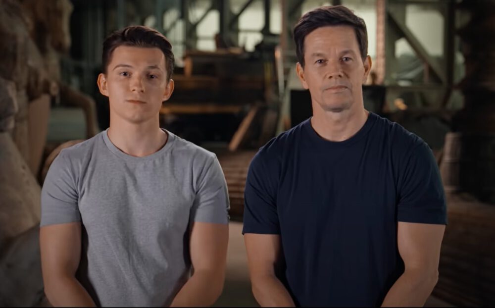 Zdjęcie okładkowe wpisu: Uncharted – Tom Holland i Mark Walberg na materiale zakulisowym