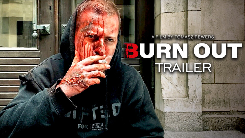 Zdjęcie okładkowe wpisu: Burn Out – zwiastun filmu Tomasza Rewersa! Produkcja nakręcona smartfonem doceniona w międzynarodowych konkursach