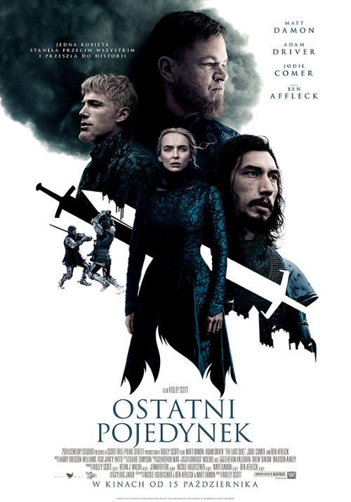 Ostatni pojedynek – recenzja filmu. Kobieta wśród rycerzy