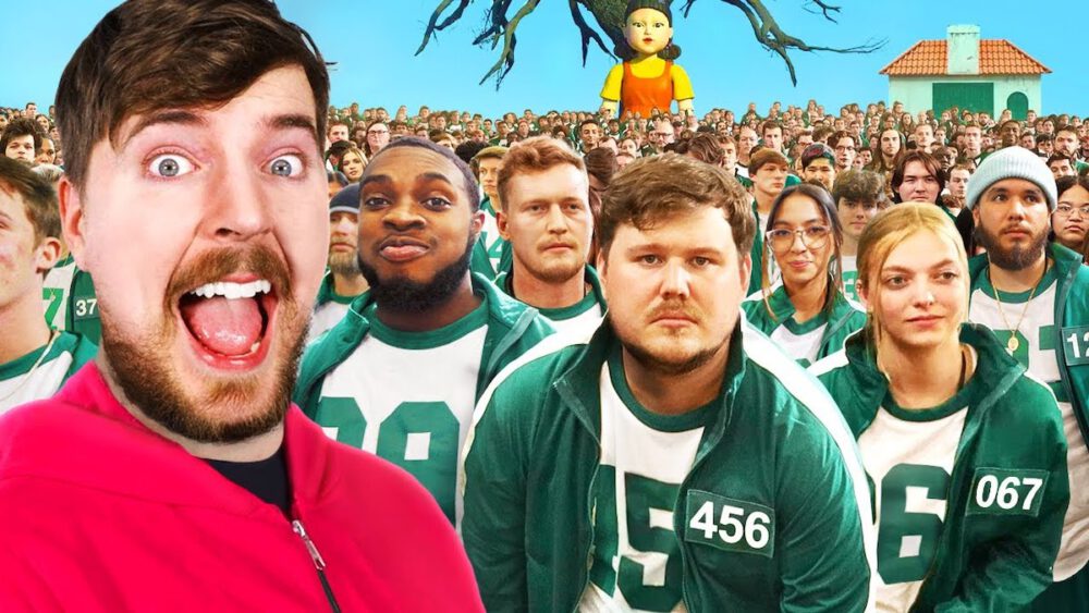 Zdjęcie okładkowe wpisu: Squid Game w prawdziwym życiu?! YouTuber MrBeast odtworzył popularny serial!