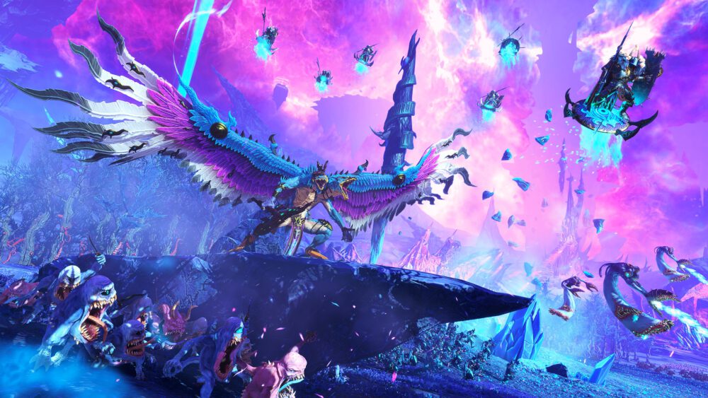 Zdjęcie okładkowe wpisu: Total War: Warhammer III – tak prezentują się wojska Tzeentcha