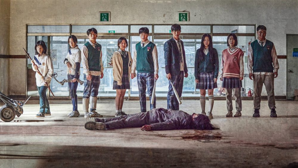 Zdjęcie okładkowe wpisu: All of Us Are Dead – recenzja koreańskiego serialu Netflix. Romansidło z apokalipsą zombie